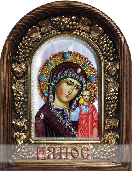 Икона Пресвятая Богородица Казанская бисер 244014