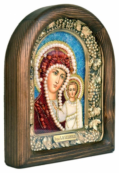Икона Пресвятая Богородица Казанская бисер 244034