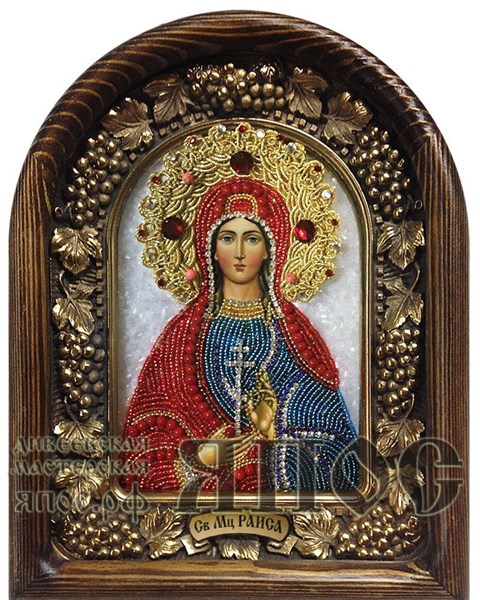 Икона Святая мученица Раиса бисер 244094 - фото 24689