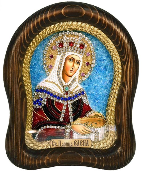 Икона Святая царица Елена бисер 244134 - фото 24748