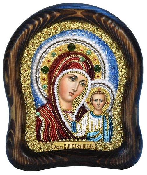Икона Пресвятая Богородица Казанская бисер 244141