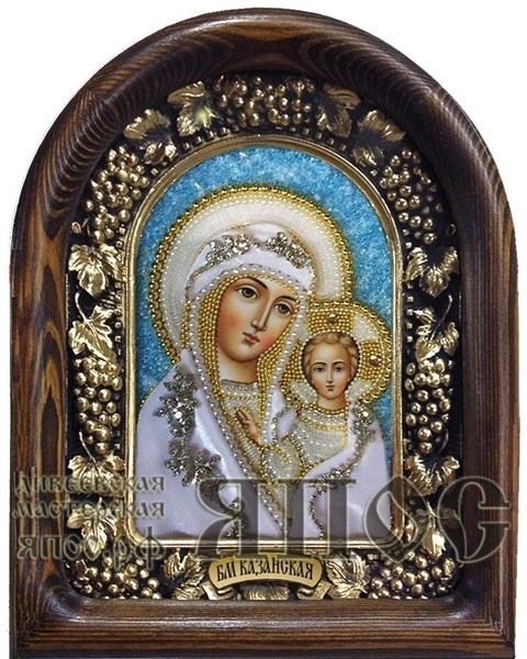 Икона Пресвятая Богородица Казанская бисер 244150