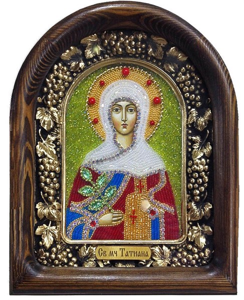 Икона Святая мученица Татиана бисер 244197