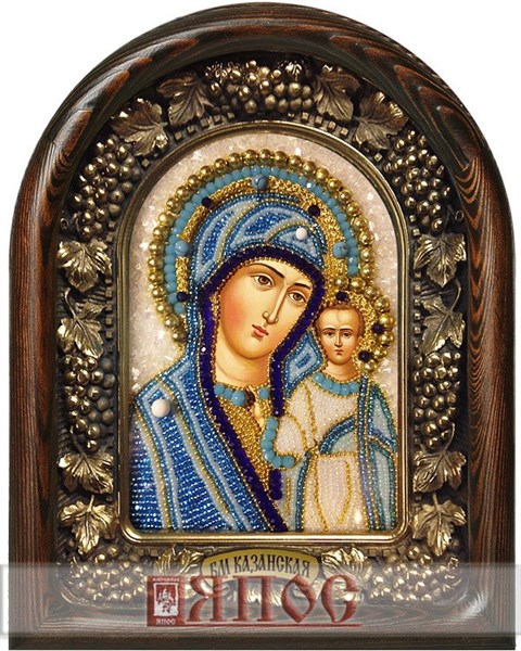 Икона Пресвятая Богородица Казанская бисер 244242