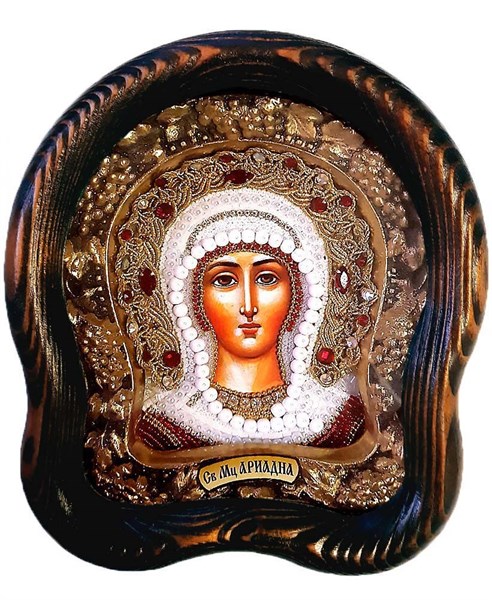 Святая мученица Ариадна бисер 244307
