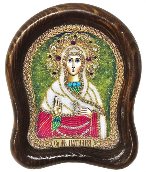Икона Святая мученица Наталья бисер 244377 - фото 25916