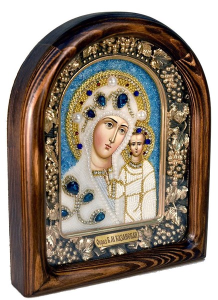Икона Пресвятая Богородица Казанская бисер 244378