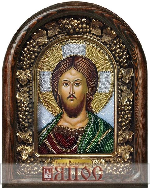Икона Господь Вседержитель бисер 244416 - фото 26111