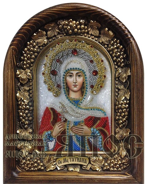 Икона Святая мученица Татиана бисер 244488 - фото 26265