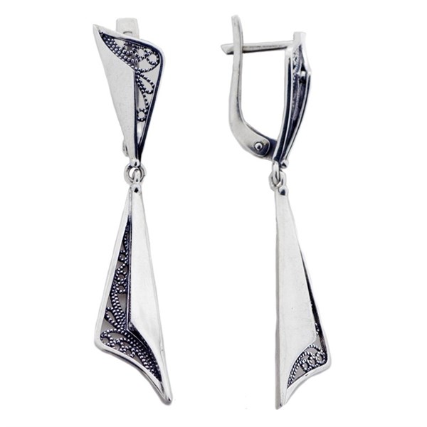 Серьги серебряные 5.32гр 252644