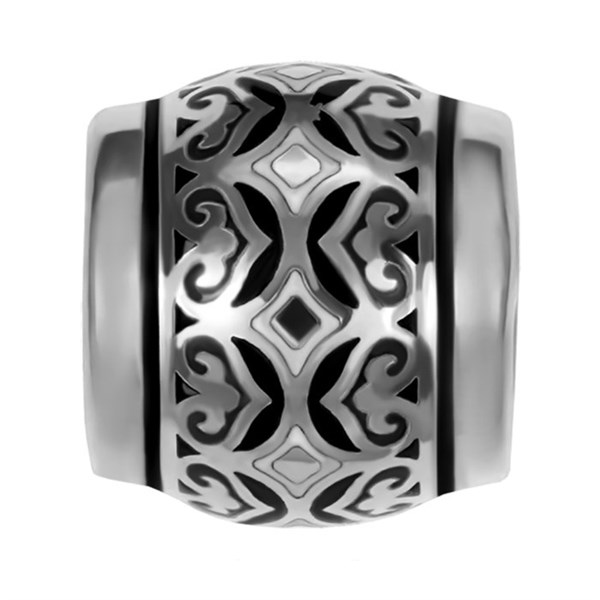 Бусина серебряная 1.54гр 252499