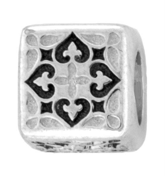 Бусина серебряная 3.98гр 252513