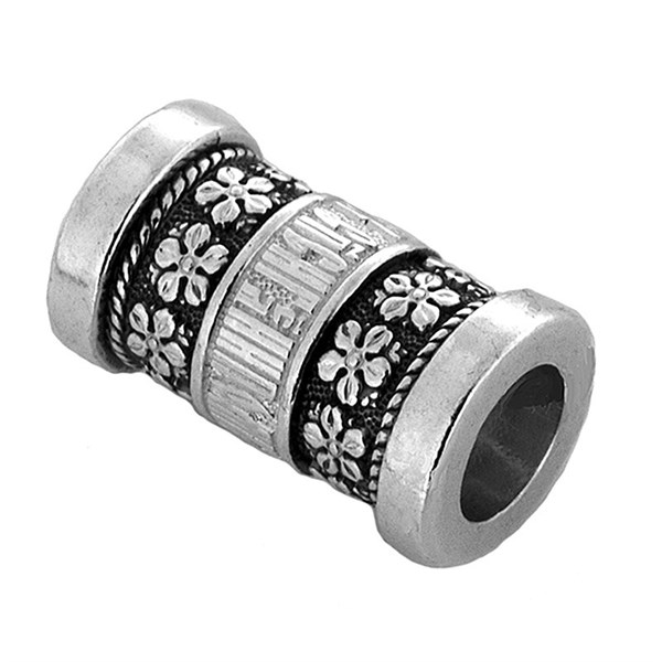 Бусина серебряная с молитвой 5.46гр 252519