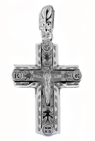 Крестик православный Спаси и сохрани серебряный 1.97гр 252595