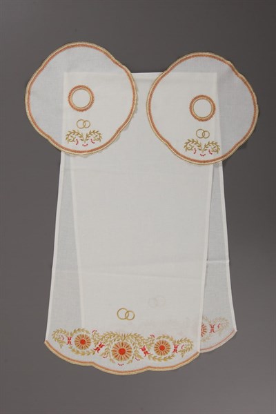 Рушник венчальный (для каравая) вышитый и прихватки 229080