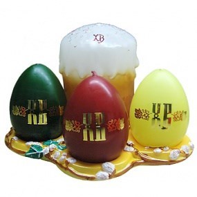 Свечи церковные - пасхальный набор 216350