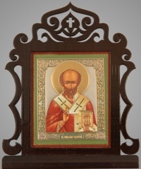 Икона настольная 6х7 Николай Чудотворец 238922