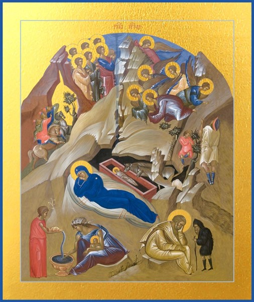 Икона Рождество Христово 21589