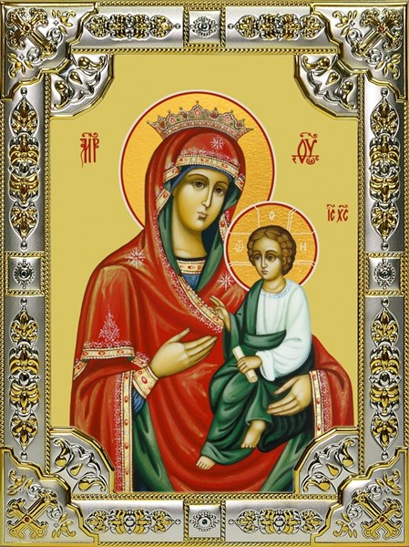 Икона Скоропослушница, икона Божией Матери, 18х24 см 21818 - фото 35564