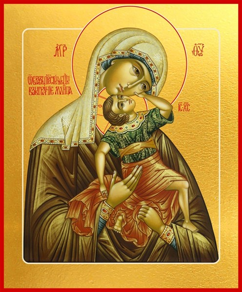Икона Взыграние Младенца, икона Божией Матери 21994