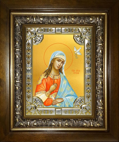Икона Ирина великомученица, в киоте 24х30 см 22059
