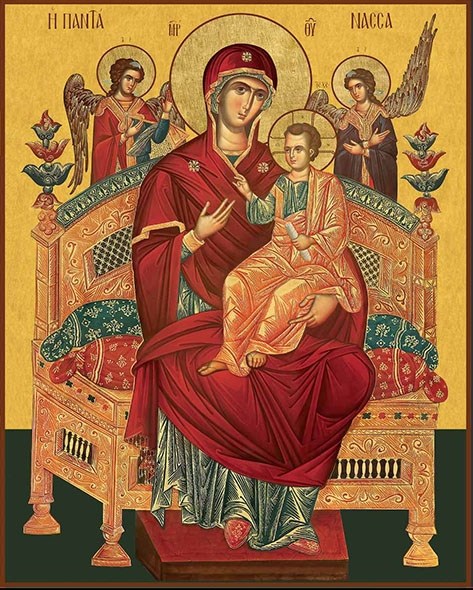 Икона Всецарица икона Божией Матери 22266 - фото 36007