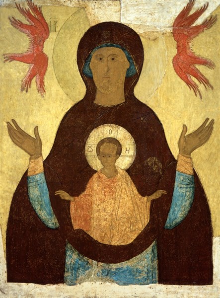 Знамение, икона Божией Матери 22698