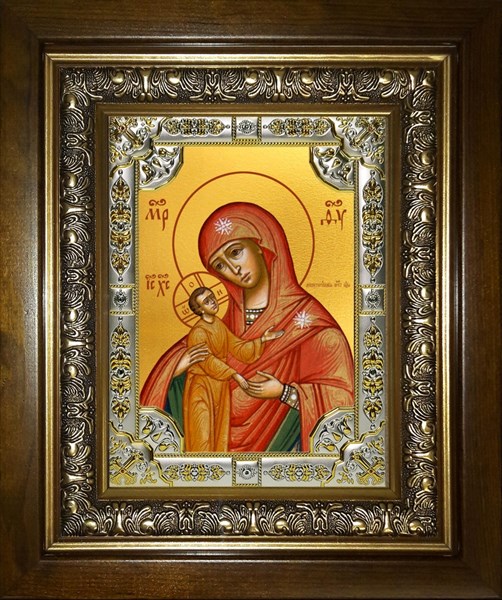 Икона Девпетерувская икона Божией Матери, в киоте 24х30 см 22838 - фото 36568