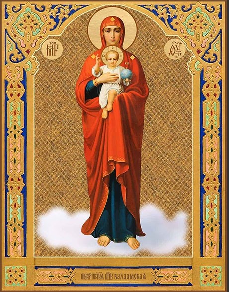 Икона Валаамская икона Божией Матери 23280