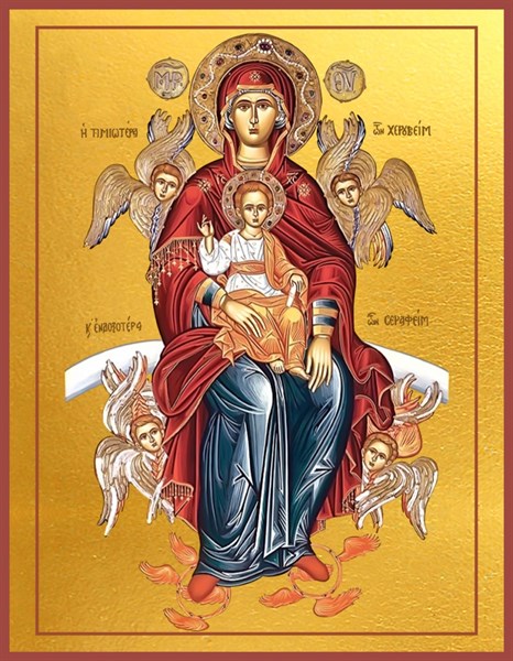 Честнейшая Херувим икона Божией Матери 23393