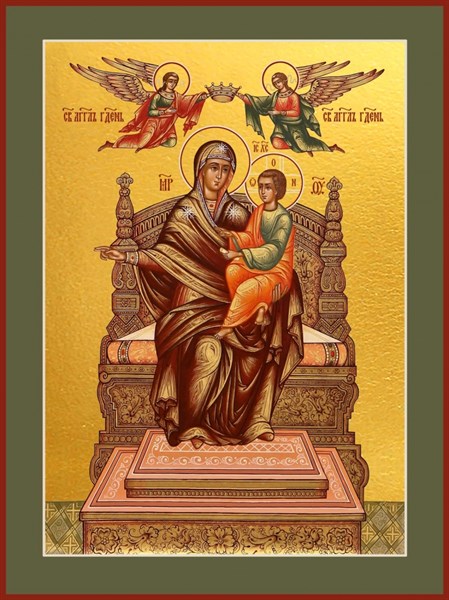 Икона Домостроительница, икона Божией Матери 23523