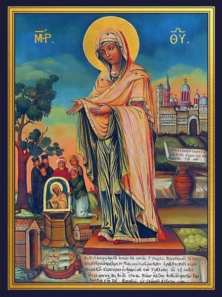 Икона Геронтисса икона Божией Матери 23797 - фото 37502