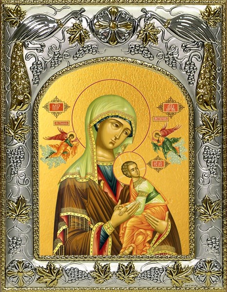 Икона Страстная икона Божией Матери, 14х18 см 23813 - фото 37518