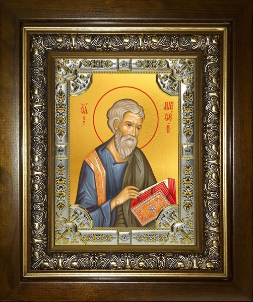 Икона Матфей (Матвей), в киоте 24х30 см 23852