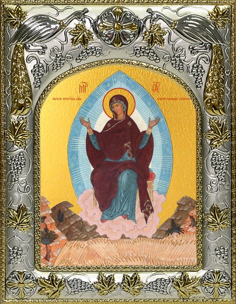 Икона Спорительница хлебов, икона Божией Матери, 14х18 см 23971