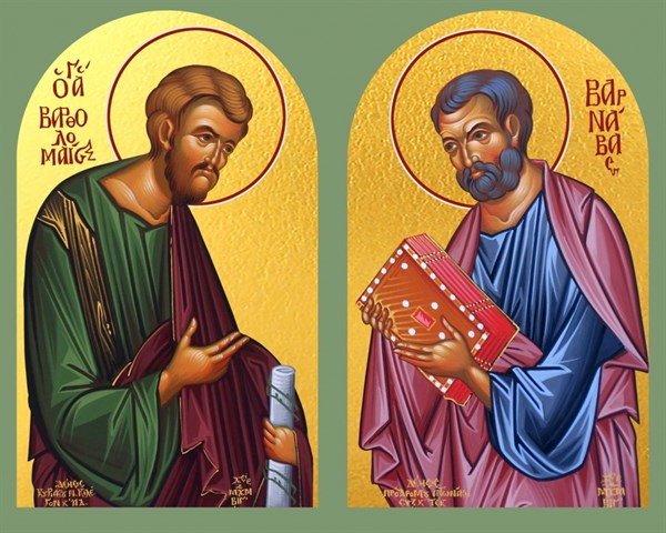 Икона Варфоломей и Варнава апостолы 24002