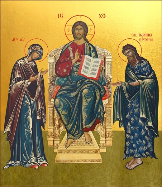 Икона Деисус 24153 - фото 37848
