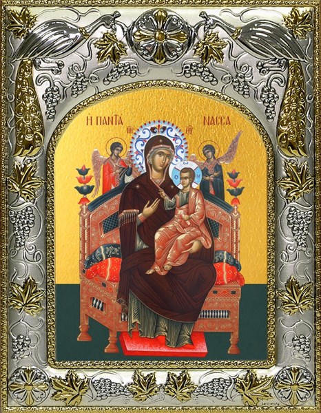 Икона Всецарица икона Божией Матери, 14х18 см 24226 - фото 37920