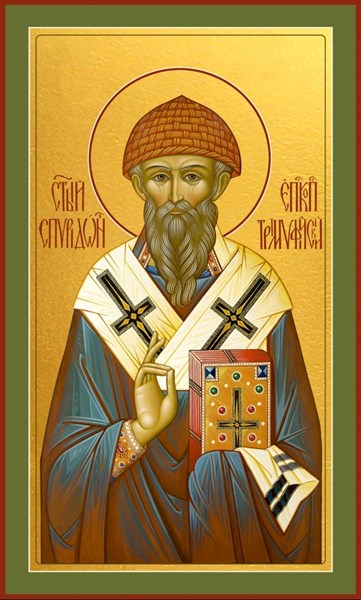 Икона Спиридон Тримифунтский святитель 24368