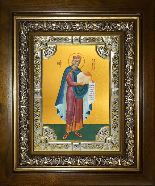 Икона Давид Царь и пророк, в киоте 24х30 см 24400