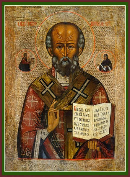 Икона Николай чудотворец, архиепископ Мир Ликийских, святитель 24409