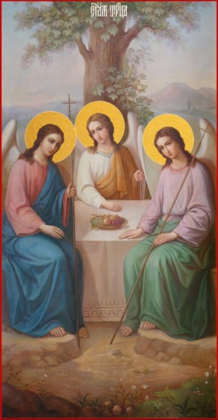 Икона Святая Троица 25060