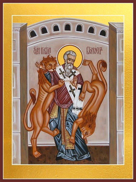 Икона Игнатий Богоносец Антиохийский, епископ, священномученик 25301