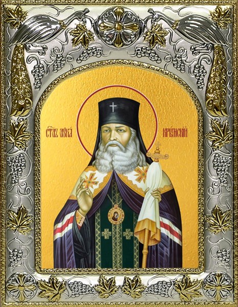 Икона Лука святитель, исповедник, архиепископ Крымский, 14х18 см 25330