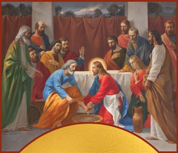 Икона Омовение Господом ног апостолом 25358