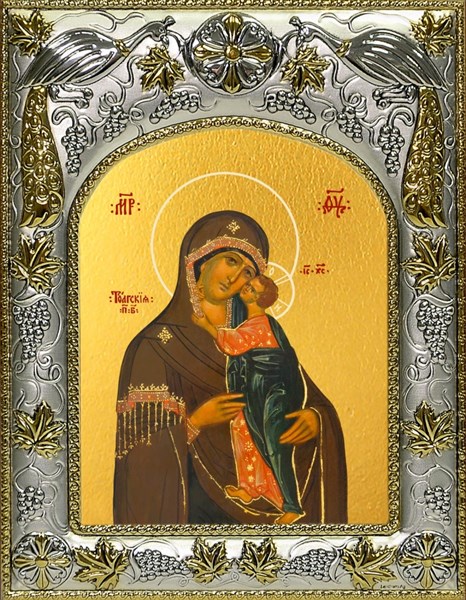 Икона Толгская икона Божией Матери, 14х18 см 25401