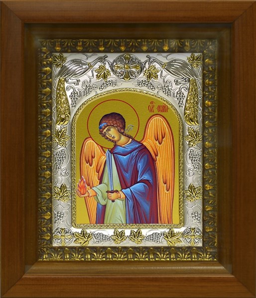 Икона Уриил архангел, в киоте 20х24 см 25440