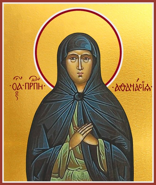 Икона Афанасия Эгинская, преподобная 25499