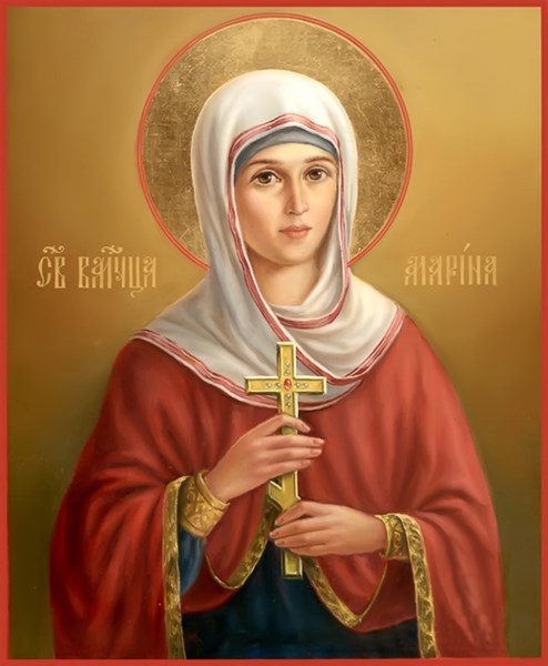 Икона Марина Антиохийская, великомученица 25535 - фото 39192