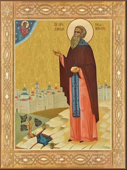 Икона Давид Гареджийский, преподобный 25590